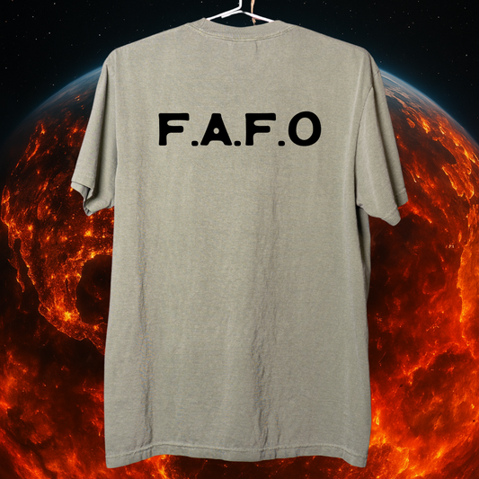 👉"F*CK AROUND FIND OUT" Heavyweight Tee🔥