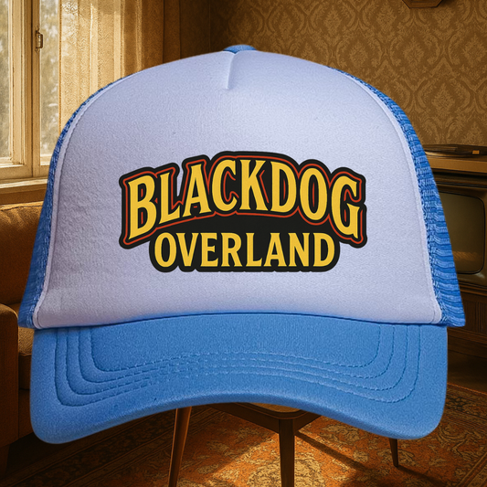 👉"BLACKDOG" VINTAGE VIBES HAT Foam Trucker🔥