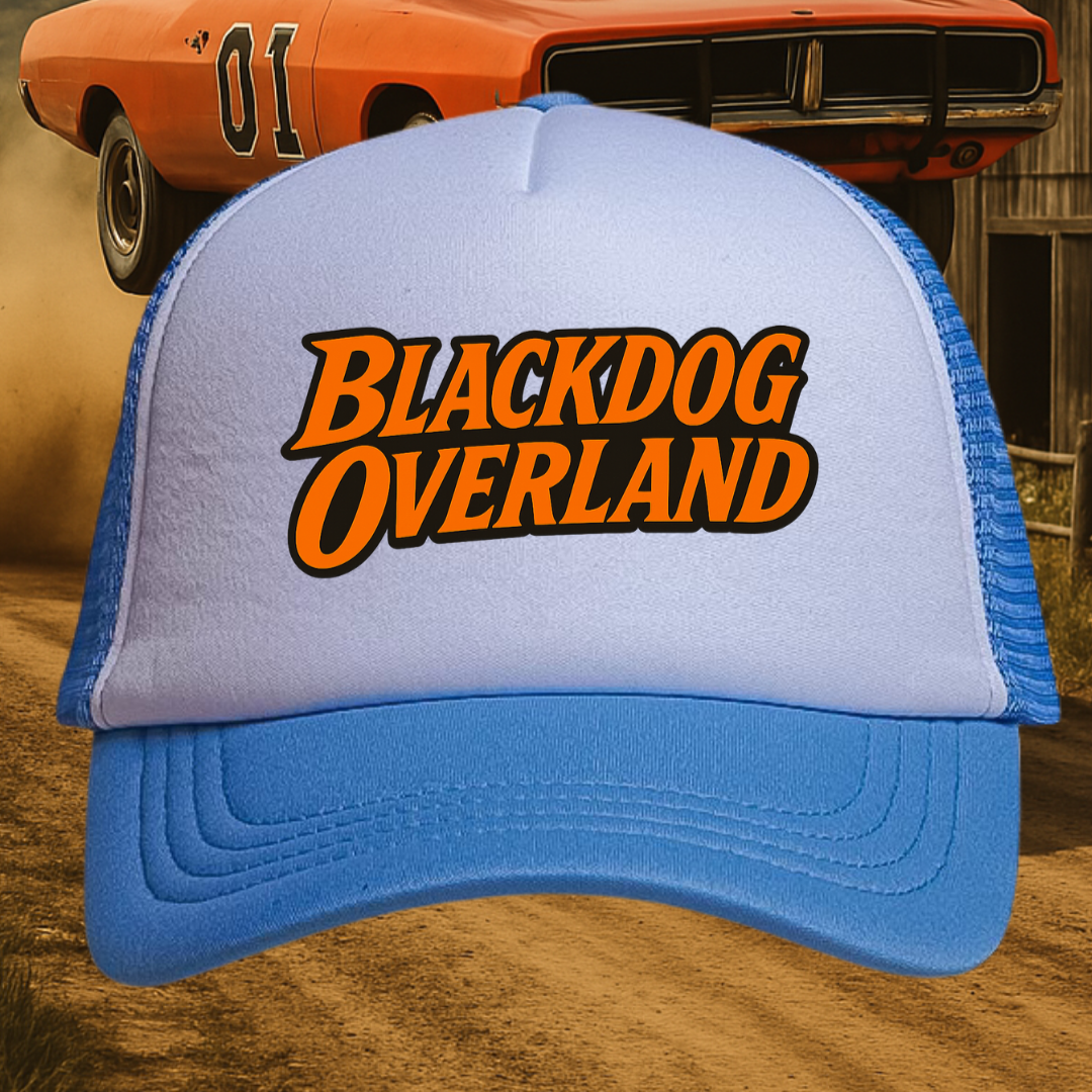 👉"BLACKDOG" HAZARD COUNTY HAT Foam Trucker🔥