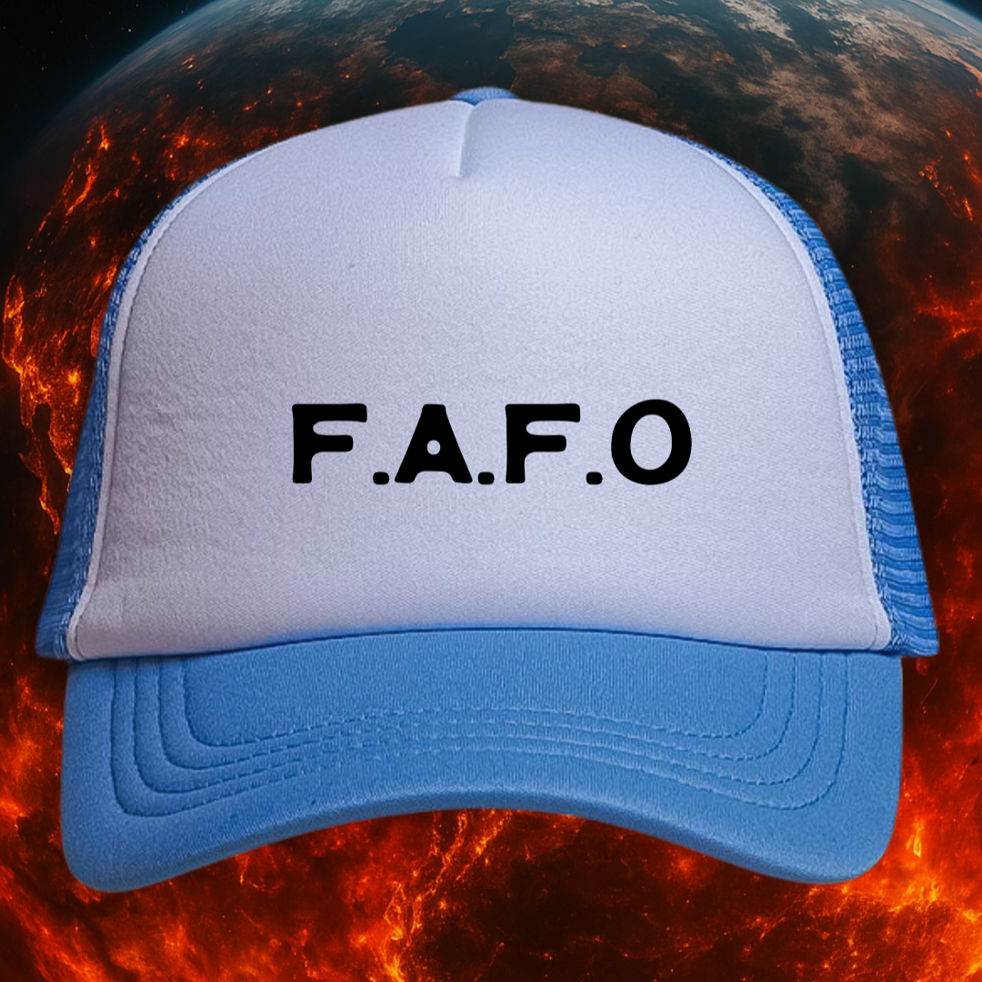 👉"F*CK AROUND FIND OUT" HAT Foam Trucker🔥