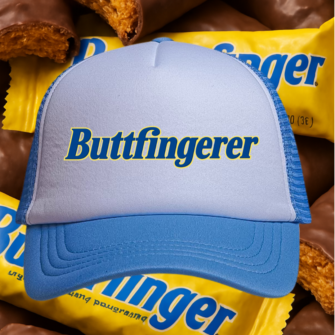 👉"BUTTFINGERER" HAT Foam Trucker🔥