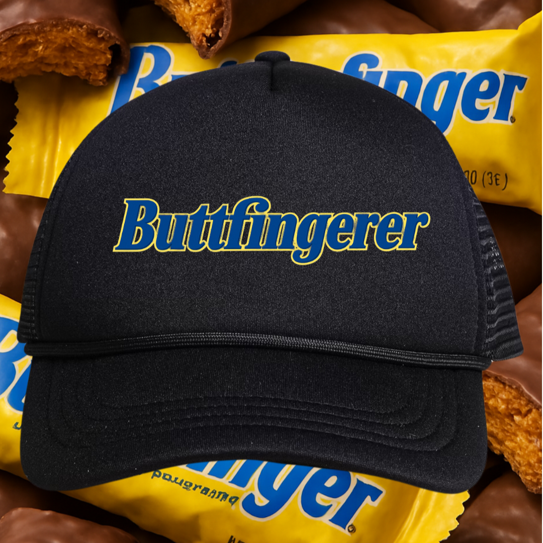 👉"BUTTFINGERER" HAT Foam Trucker🔥